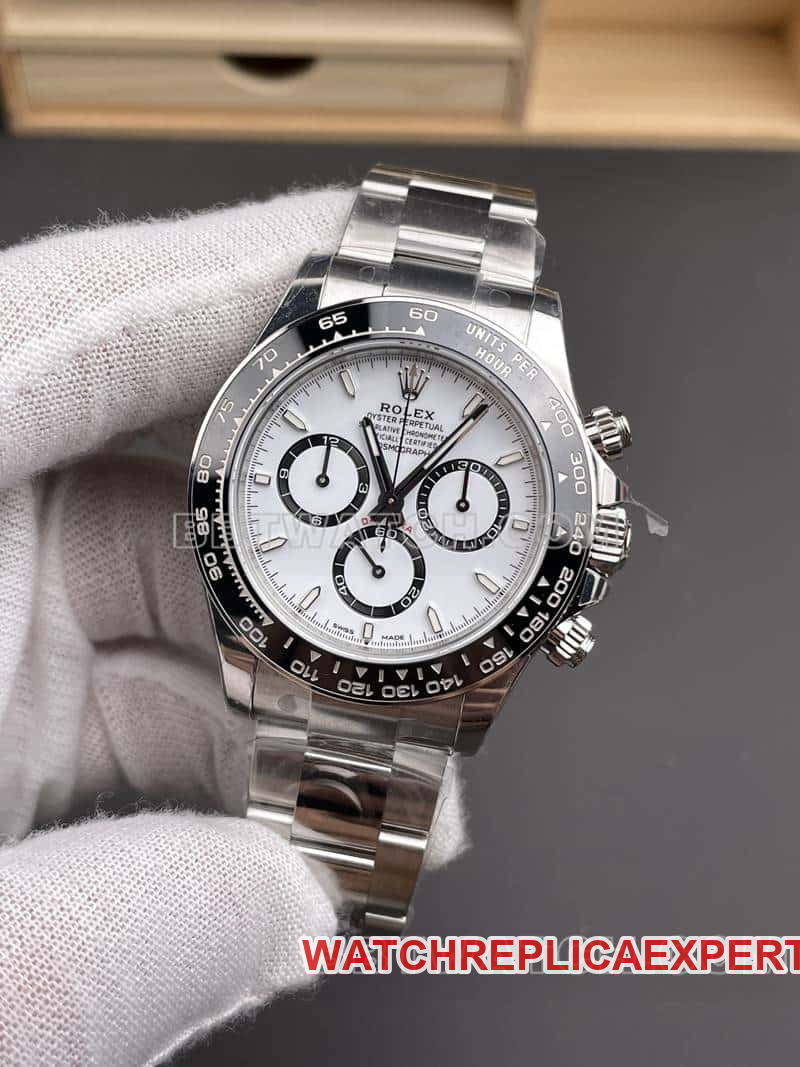 Rolex VS Daytona 126500 Top Original Factory Super Clone mechanische Uhr mit weißem Zifferblatt