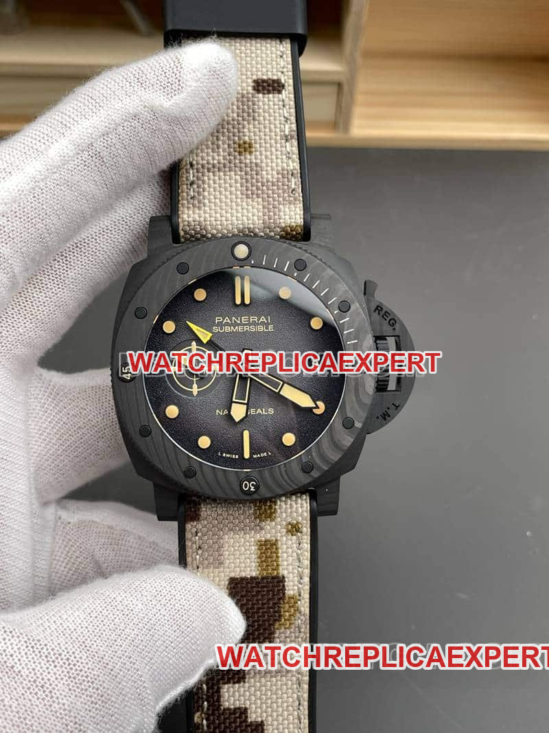 PAM01513 VS Panerai Submersible Original Factory Super A CollectSchwarzes Zifferblatt Mechanische Uhr