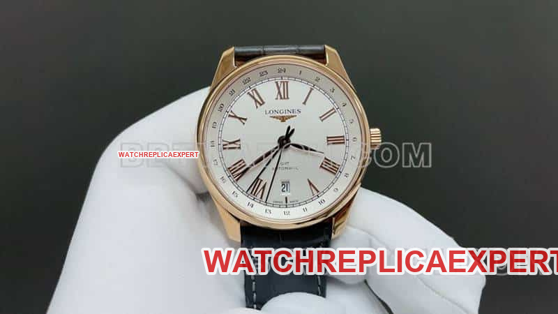 TW Factory Longines Watchmaking Tradition Top-Tier Original Factory High-Quality CollectSilver Dial Rose Gold Mechanical Watch L2.844.8.71.2