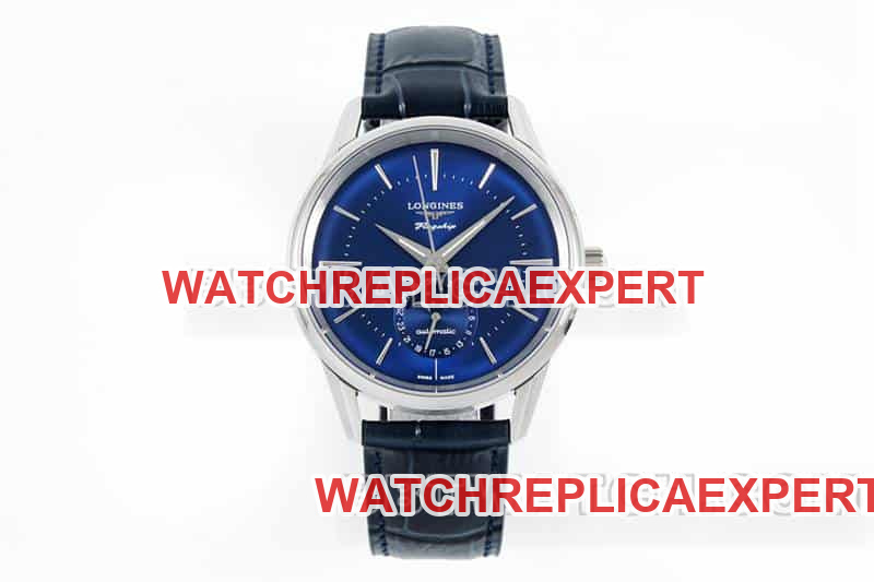 APS Factory Longines Classic Replica Super Clone Blue Dial Moon Phase Mechanical Watch L4.815.4.92.2
