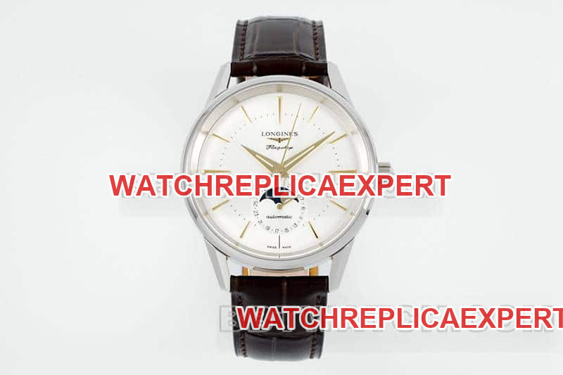 APS Factory Longines Classic Replica Moon Phase Mechanical Watch L4.815.4.78.2 Top 1:1 Imitation Watch Dial