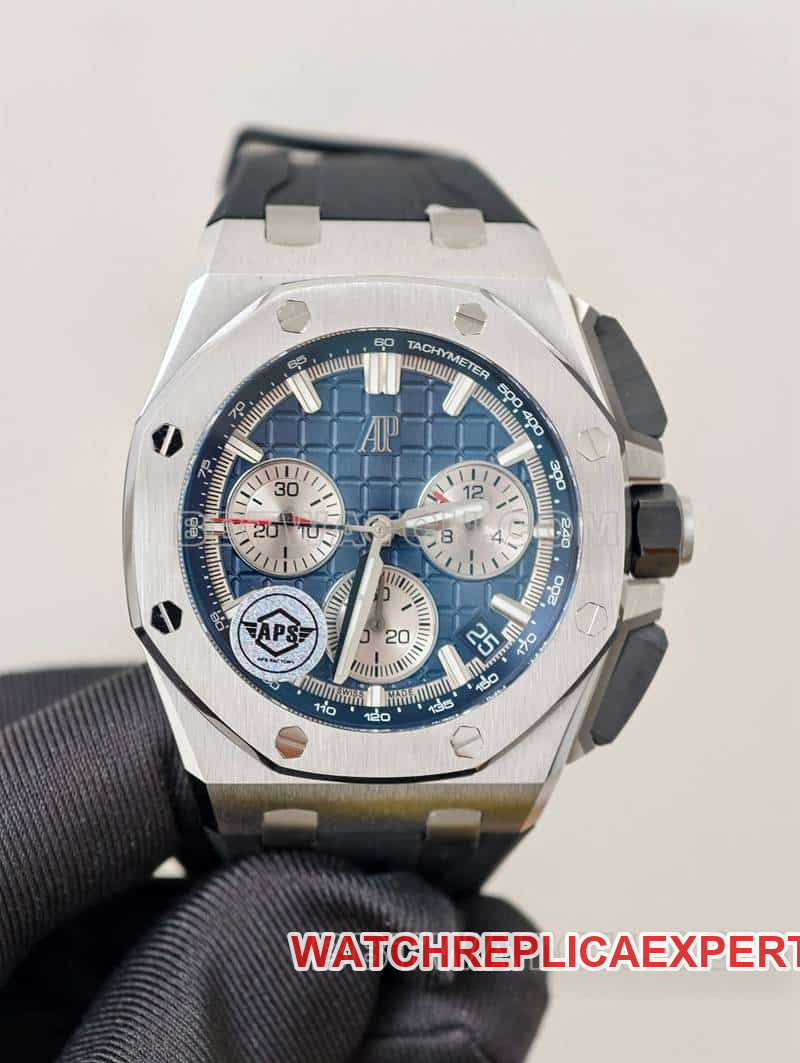 Audemars Piguet Royal Oak Offshore 26420 APS Factory 1:1 Super Clone Blue Dial Mechanical Watch