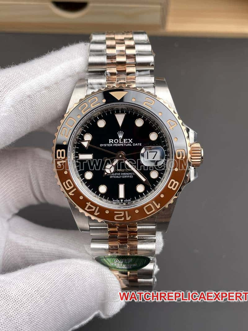 Rolex GMT-Master 126711 ARF Greenwich One-to-One Super Clone Dual Time Zone Watch