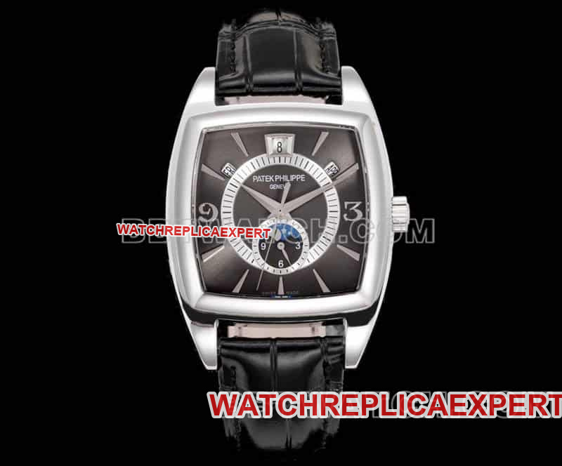 Patek Philippe Komplikationen TW Factory Top Original Factory Super Clone Dunkelgraues Zifferblatt Mechanisch 5135