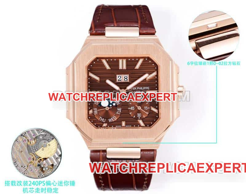 3K Factory Patek Philippe Cubitus 5822 One-to-One Top Replica Quality Super Clone Watch