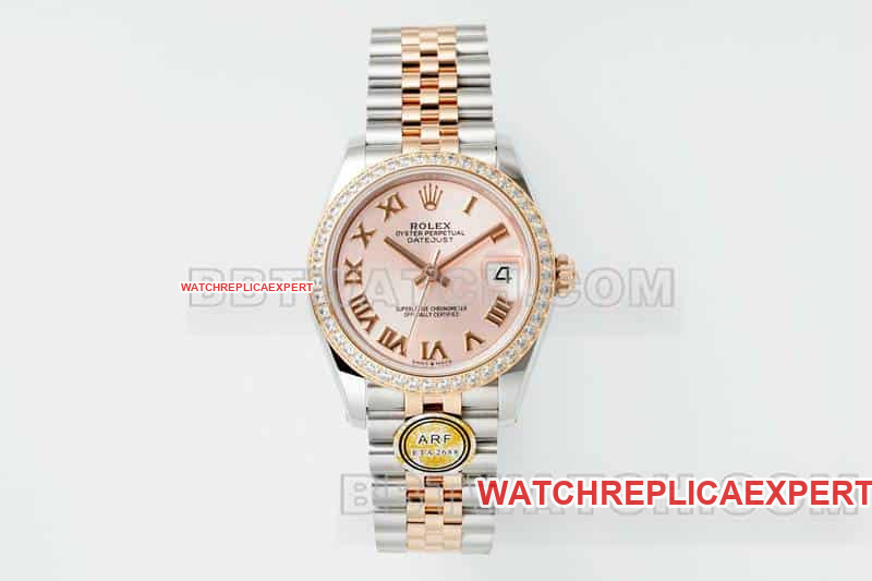 ARF Rolex Log 278381 31mm Rose Gold Dial Top-Tier Replica Watch