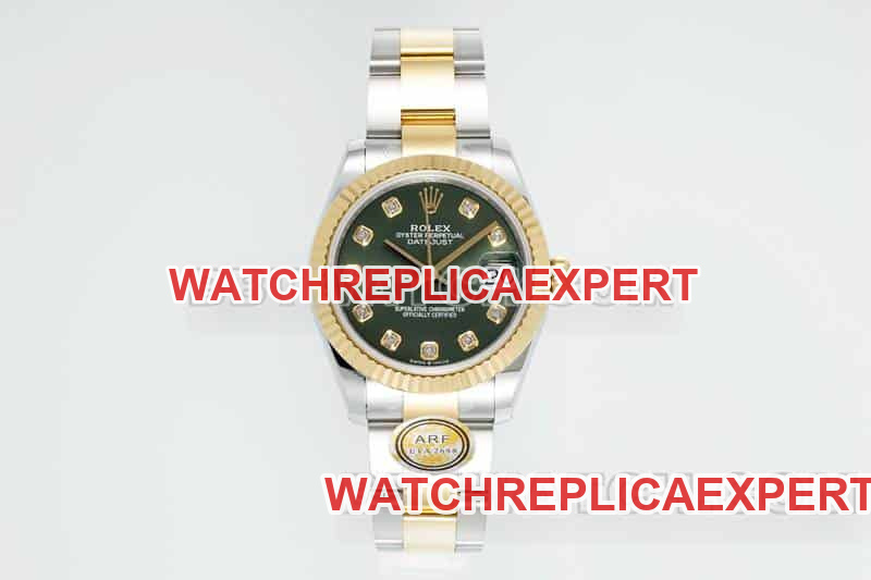 Rolex Datejust 31mm ARF Green Dial 1:1 Premium Quality Replica 278273 Mechanical Three-Link