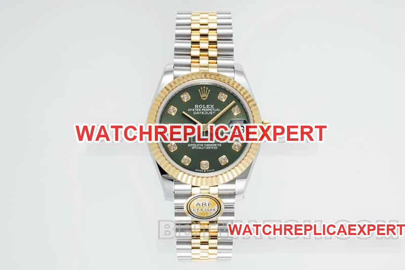 ARF factory Rolex Datejust top-quality 1:1 replica green dial 31mm mechanical five-link 278273 31mm ARF Rolex