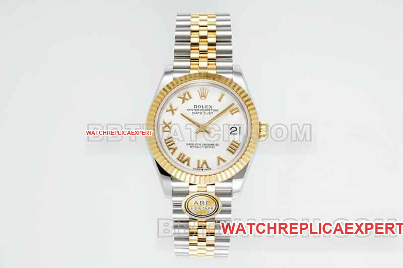 Rolex Datejust 31mm ARF Factory White Dial 1:1 Super Clone Mechanical Five-Link 278273