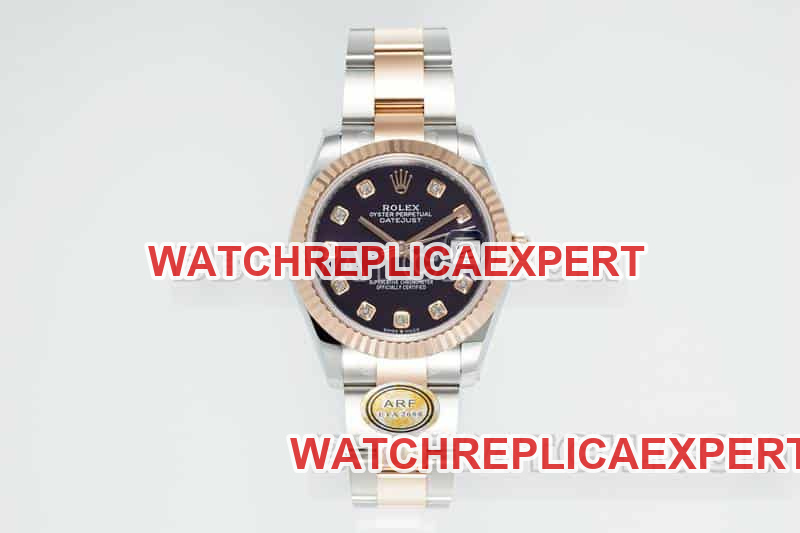 31mm ARF Rolex Datejust 1:1 Super A Fine imitation purple dial 31mm mechanical three-link 278271