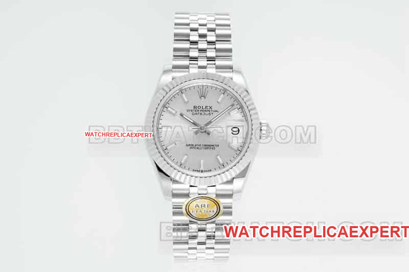 ARF factory Rolex Datejust 1:1 Super A high imitation silver dial 31mm mechanical five-link chain 278274