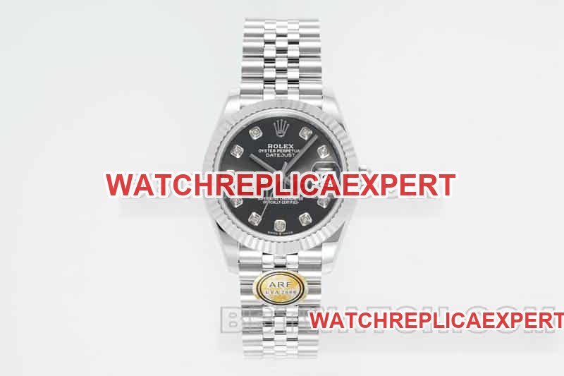 31mm ARF factory Rolex Datejust 1:1 Super A high-imitation black dial mechanical five-link 278274