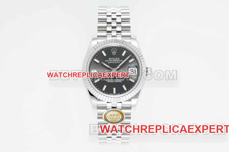 Datejust Super A super clone Black Dial 31mm Mechanical Five-Link 278274 from ARF Factory Rolex