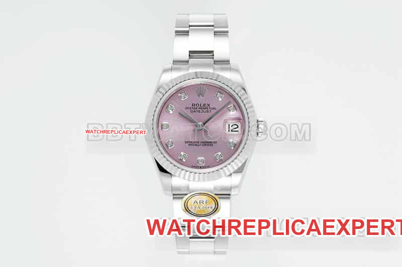 31mm ARF Rolex factory logbook super A high imitation powder disk 31mm mechanical three-compartment link 278274