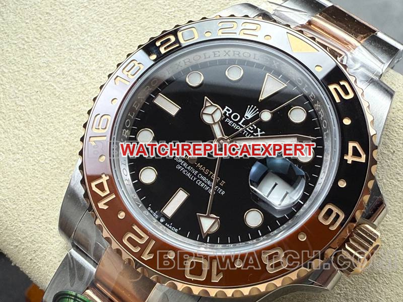 Super Clone Watch Factory GMT Sasquatch Circle 3285 Mechanical Movement ARF Rolex