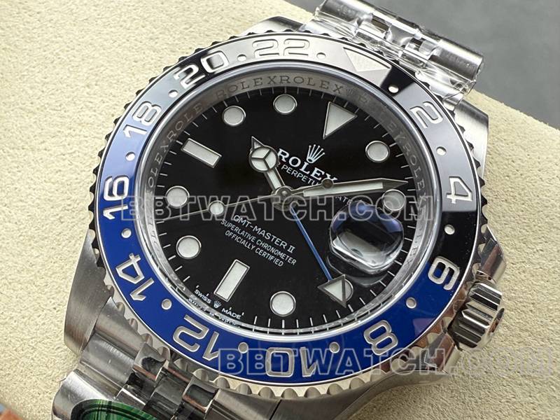 ARF Rolex beste Replik-Uhrenfabrik GMT blauer und schwarzer Kreis 3285 mechanisches Uhrwerk