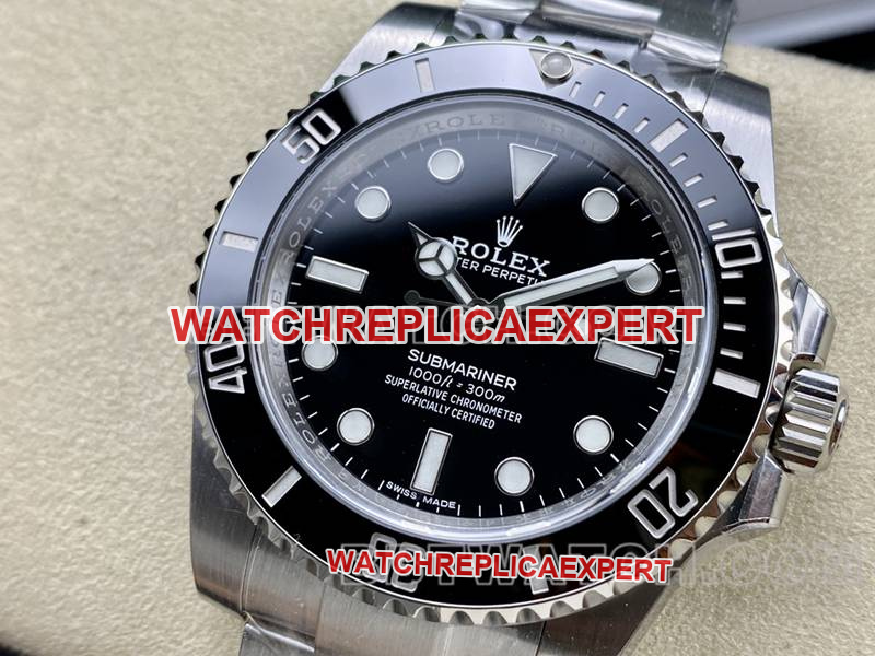 Montres Replica optimales Factory Submariner Black Water Ghost 3135 mouvement mécanique 116610 40mm ARF Rolex