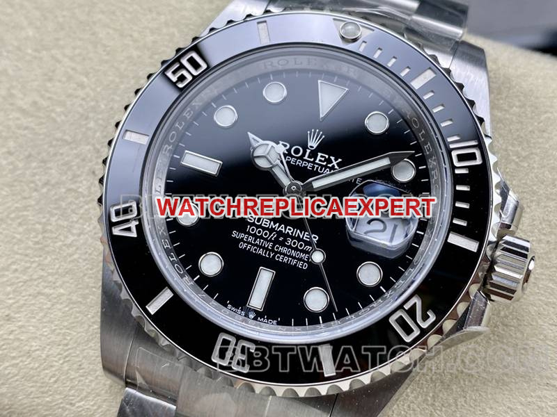Montres répliques 1:1 P1 Factory Submariner P0 Black Aqua Ghost mouvement mécanique 3235 126610 41mm ARF Rolex