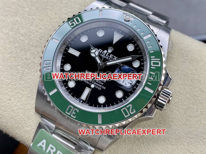 Rolex 41mm ARF Green Aqua Ghost 3235 Mouvement Mécanique 126610 Submariner Super Clone Usine de Montres