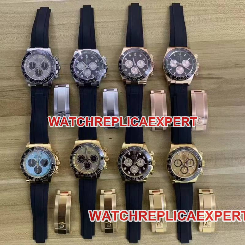 ARF optimal replica Rolex watches Factory Ditonner 4131 mechanical movement rubber model weight