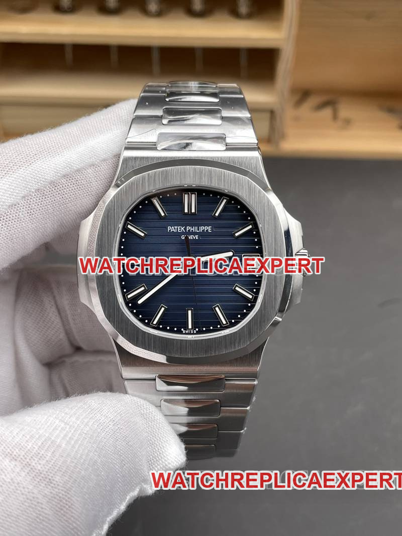 Patek Philippe Nautilus 5811 41mm Blue Dial Stainless Steel Bracelet by DDF Factory