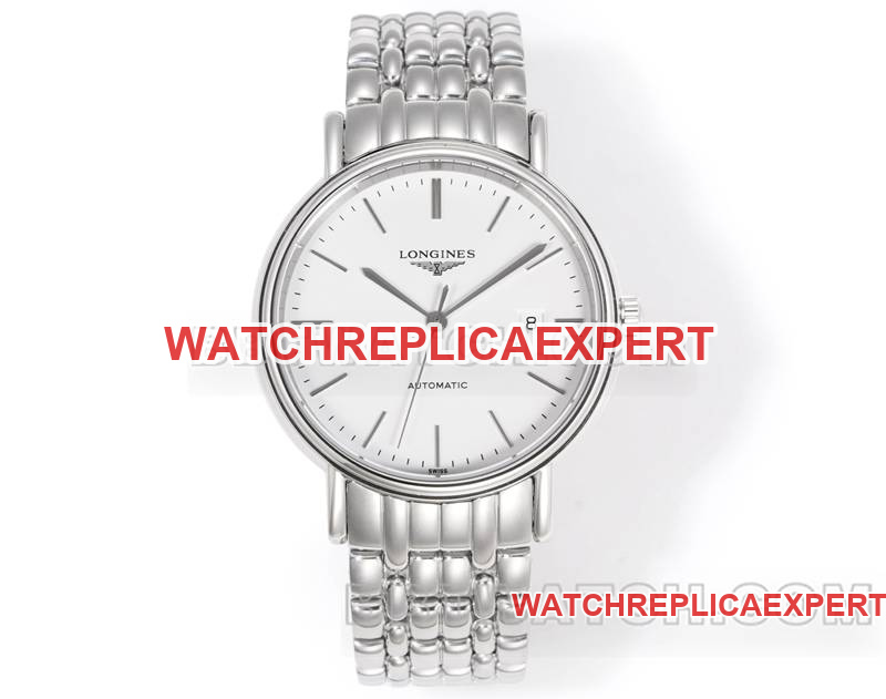 Longines Elegant Series XC Factory Refined 40mm White Dial L888 Mechanical Movement Steel Bracelet CollectWatch