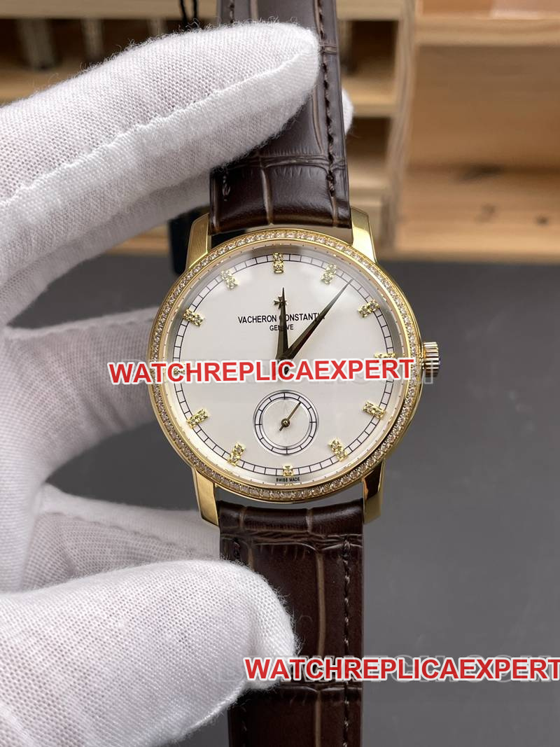 Vacheron Constantin top replica watches XR factory heirloom white disk 2824 mechanical movement strap models 82172 Vacheron Constantin