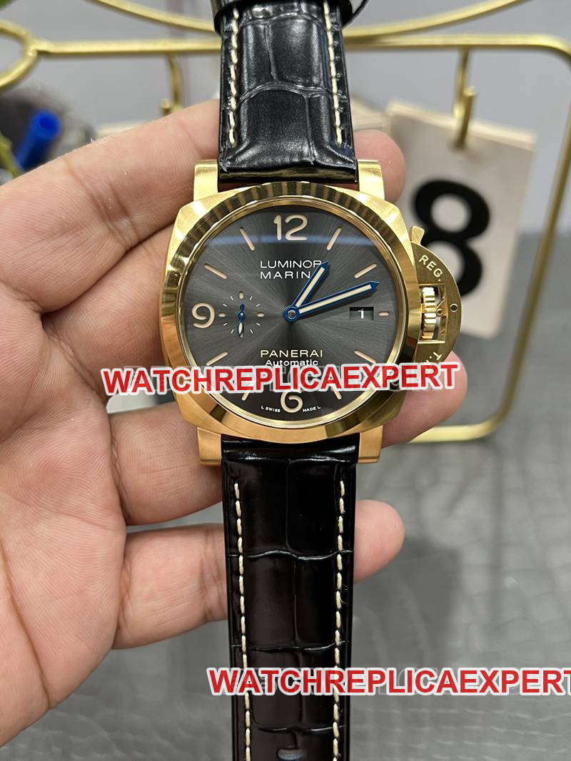 Optimal Replica Watches VS Factory Panerai Luminol Black Disk Mechanical strap models Pam1115
