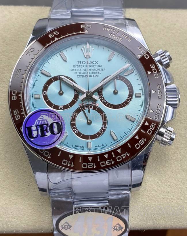 UFO Factory 4131movement Ice Blue Daytona Twin Masterpieces: Comprehensive Analysis