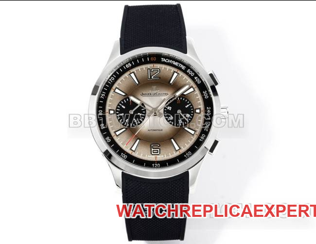 1:1 replica watches Beichen gray dial mechanical black rubber models Jaeger-LeCoultre