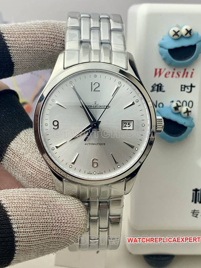 Top-Quality Replica Jaeger-Lecoultre V9 Factory Master Silver Dial 899 Mechanical Watch