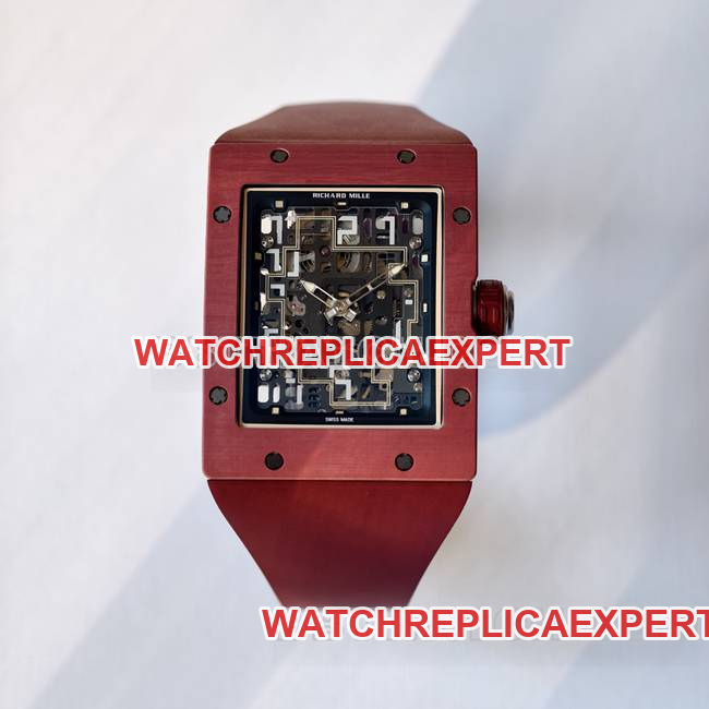 Best Replica Watch RM016 Richard Mille Red by UMI Factory, Super Clone Hollow Mechanical Aesthetics