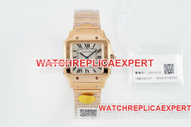 Cartier Cartier Santos Top CollectUhren: Schweizer Quarzwerk und ikonisches quadratisches Gehäuse