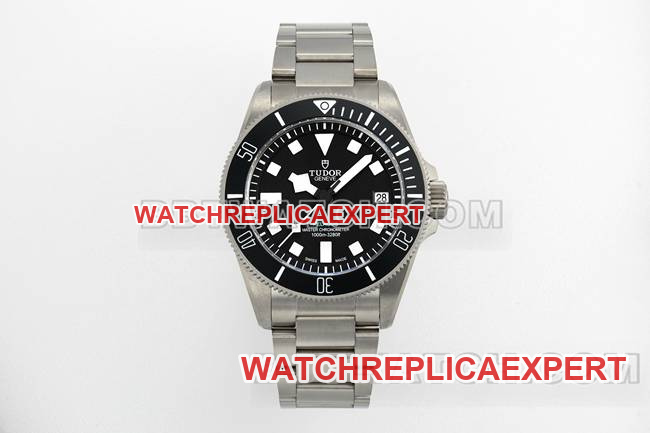 Top-Tier Replica Tudor Pelagos M2543 ZF Factory Black Dial 43mm Frosted Titanium Case