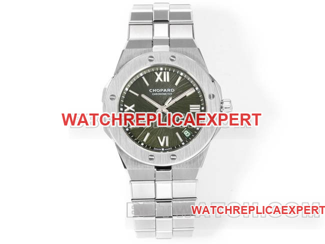 1:1 replica Alpine Eagle GH factory Chopard green dial 41mm Snow Mountain Pride watch