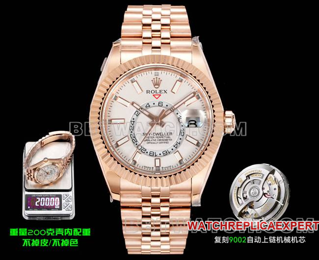 Rolex AR+ Factory Navigator Super Clone Watch 200g Counterweight Version with Ring Command Bezel and White Dial