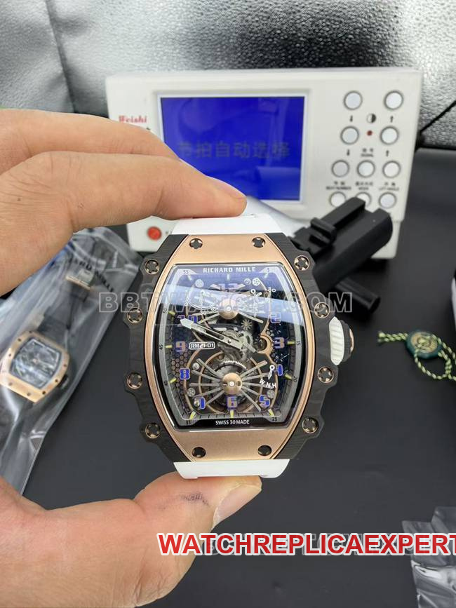 Richard Mille Original Factory CollectWatch RM Factory Tourbillon Mechanical RM 21-02 Hollow Open Dial