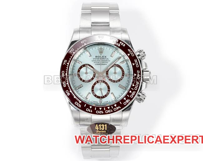 Rolex Daytona Original Factory CollectJF Factory Ice Blue Dial 4131 Mechanical 40mm