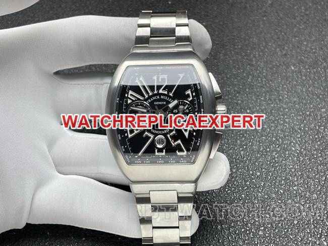 Frank Muller ABF Factory V45 Black Dial Steel Bracelet Chronograph CollectWatch