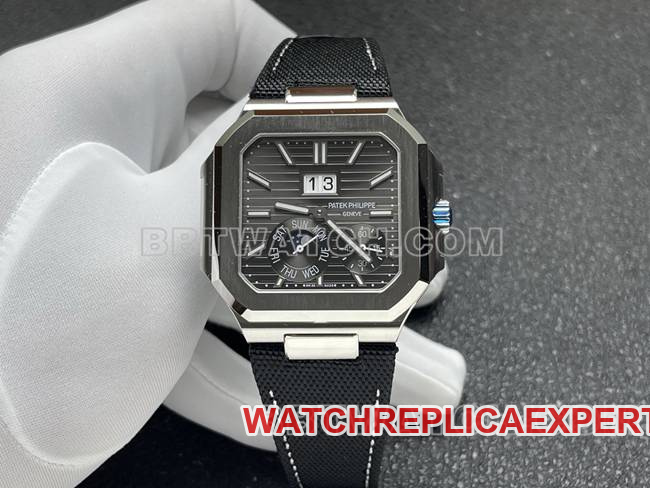 Best CollectWatch: P1 Factory Patek Philippe CUBITUS 5822P-001 Black Dial with Sporty Elegance