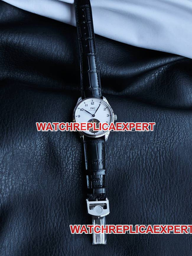 Top CollectWatch TUR Factory IWC Portuguese White Dial Flying Tourbillon 72-Hour Power Reserve