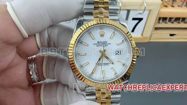 Best CollectWatch Rolex Datejust 41mm White Dial 3235 Mechanical VS Factory