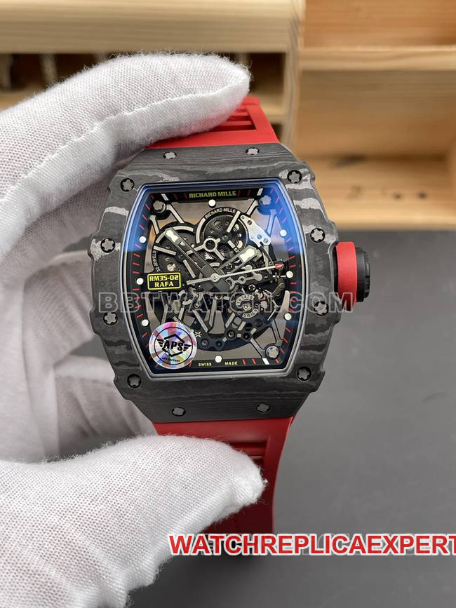 APS Factory RM35-02 Richard Mille Carbon Fiber Red Ring Best CollectWatch