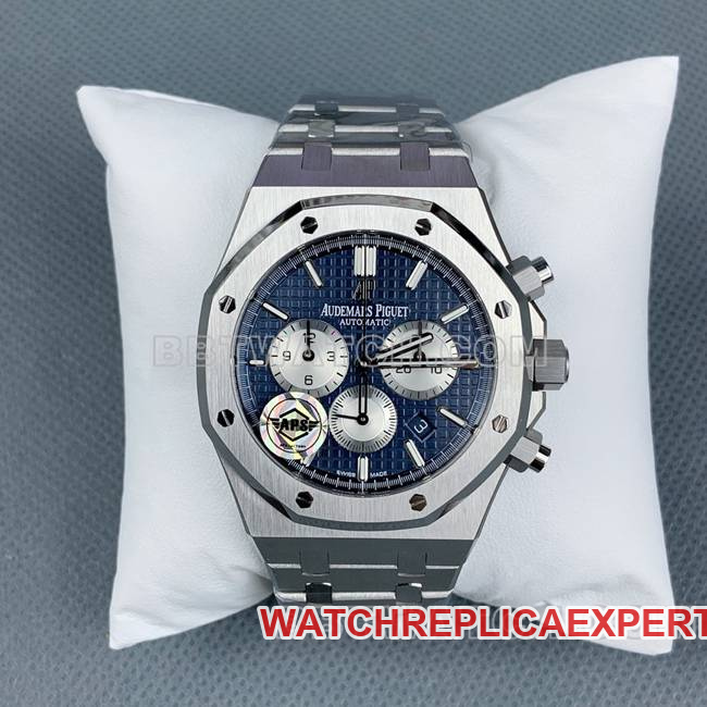 Top-Tier CollectWatch: Audemars Piguet Royal Oak APS Factory Blue Dial 26331, 41mm Stainless Steel Case