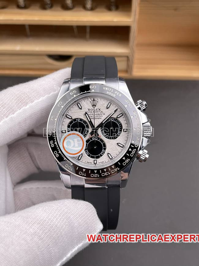 Rolex Daytona QF Factory Original Factory CollectWatch Silver-Gray Meteorite Dial 4131 Mechanical