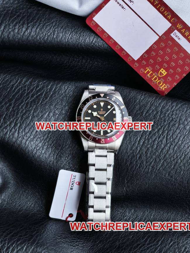 3CF Factory Top CollectTudor Black Bay Black Dial Black Red Bezel 39mm 12.8mm Retro 1958 Design