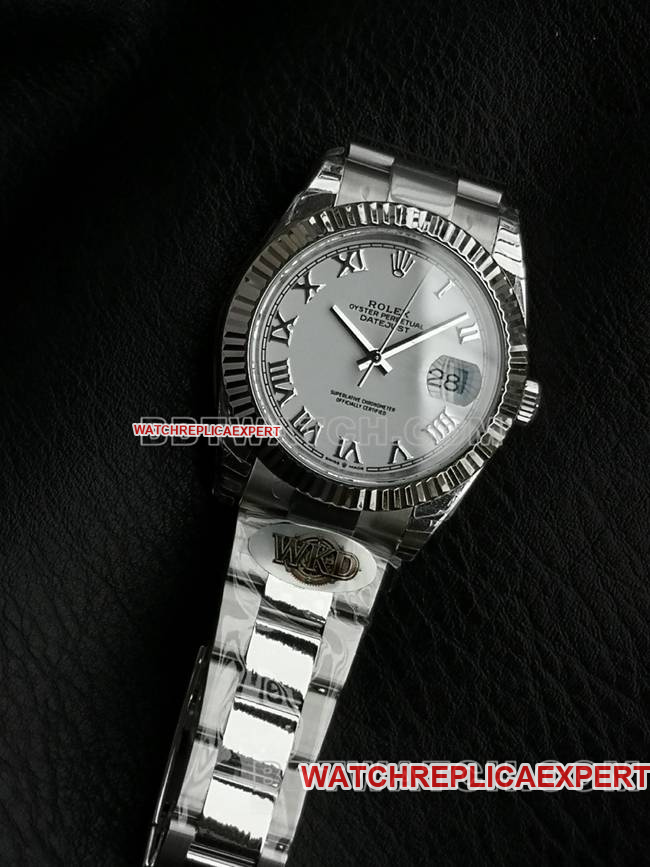 WKD factory’s premium super clone Rolex Datejust 41mm 126331 white dial with 72-hour power reserve