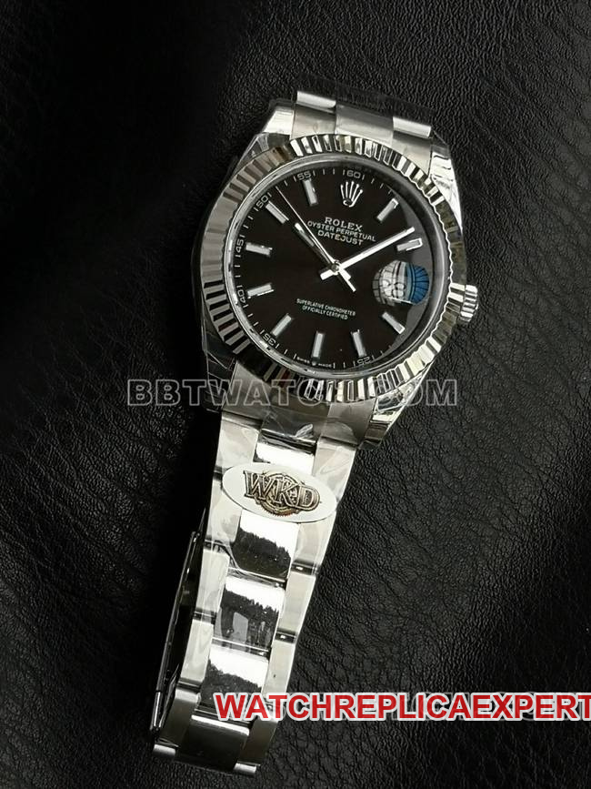 WKD Factory Datejust Rolex 41mm 41mm Black Dial Rolex 126331 with 3235 One-Piece Movement