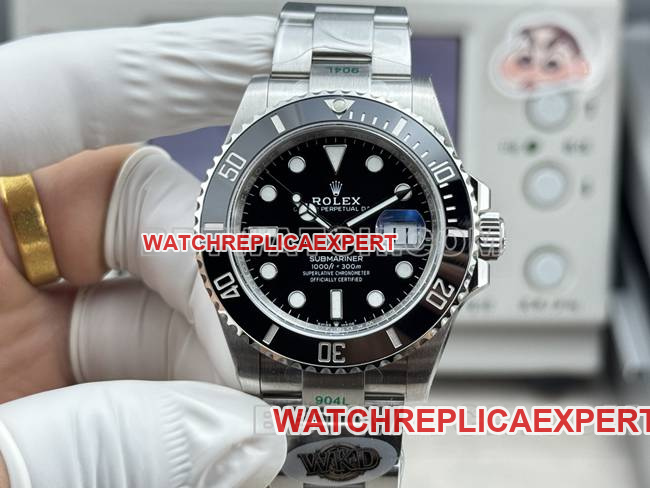 WKD Factory Original Factory CollectRolex Submariner 41mm Black Dial 126610 with Exclusive 3235 Seamless Integrated Movement, 904L Stainless Steel and 72-Hour Power Reserve