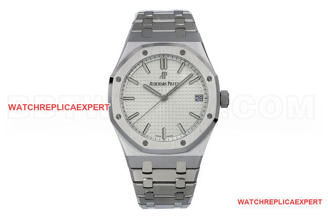 Original Factory Collectwatch ZF factory Audemars Piguet Royal Oak ZF silver dial 15500 with octagonal bezel and sapphire crystal